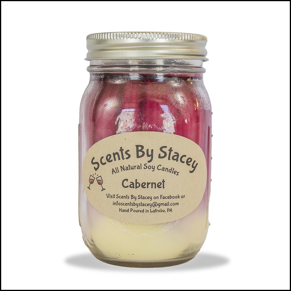 All Natural Soy Candles Scents By Stacey Latrobe, Pittsburgh PA